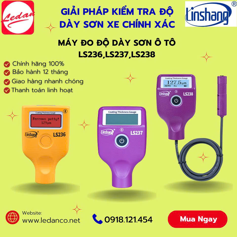 LINSHANG PAINT THICKNESS GAUGE LS 236-LS237-LS238