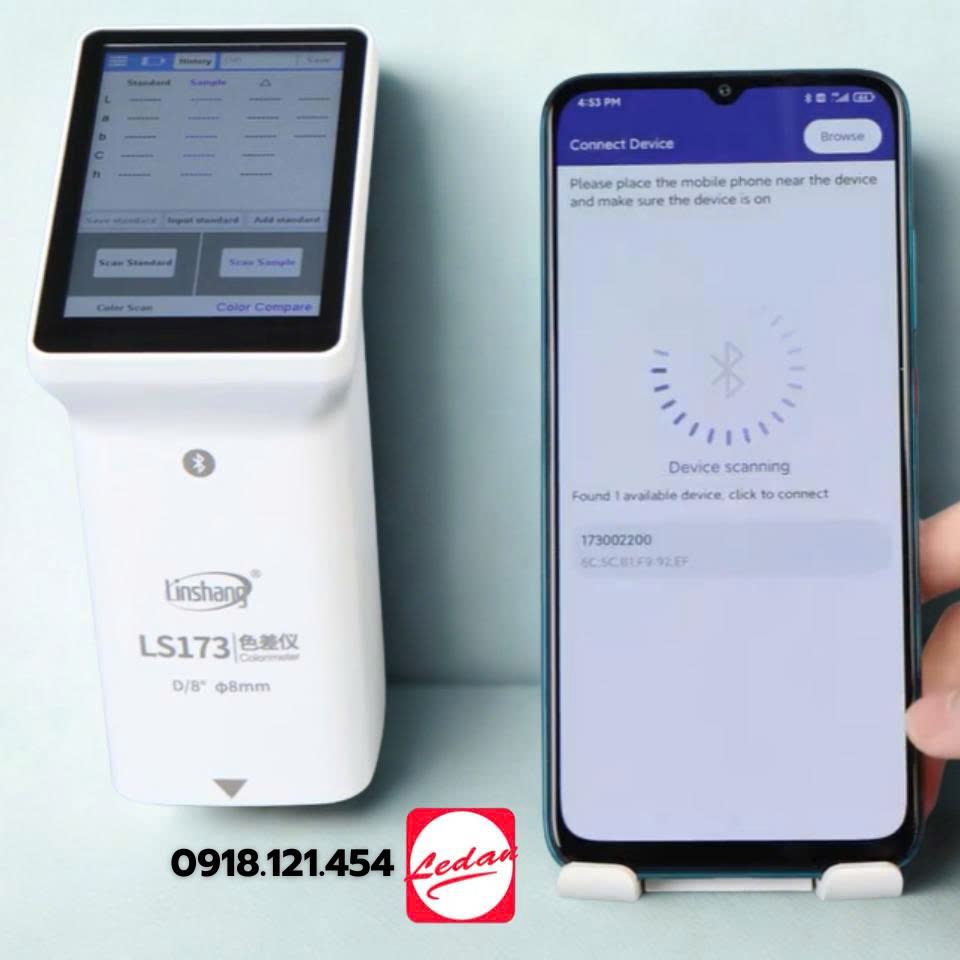 MÁY ĐO QUANG PHỔ- MÁY ĐO MÀU LINSHANG